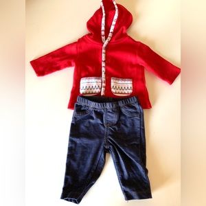 First Impressions Coordinated Sweatshirt and Jeans